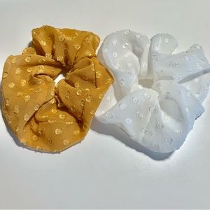 Free w/ Purchase - NWOT Banana Republic Swiss Dot Scrunchies